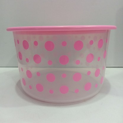 Tupperware OTT Container With Polka Dots Print Set of 1-2 litres capacity 