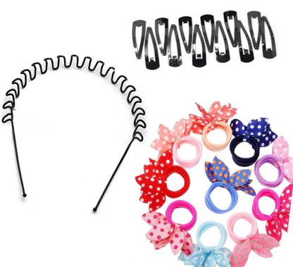 Uliteq Hair Styling 12 pair Hair Clips Use in Parlor, Saloon and Home Use  For Women
