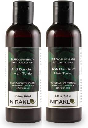 Nirakle Anti Dandruff Hair Tonic | DurdooraPathradi Hair Oil (Pack of 2)  Hair Oil - Price in India, Buy Nirakle Anti Dandruff Hair Tonic |  DurdooraPathradi Hair Oil (Pack of 2) Hair