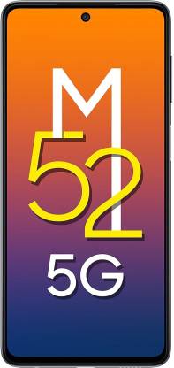 SAMSUNG Galaxy M52 5G (Blazing Black, 128 GB)