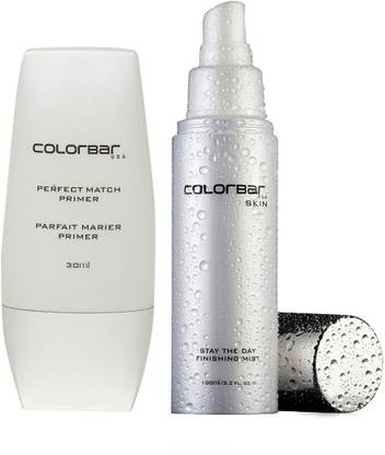 COLORBAR Women Pack of 2 Primer & Finishing Mist Price in India - Buy ...