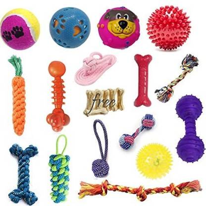 Pooch Box Pottery Chew Toy, Ball, Rubber Toy, Soft Toy, Fetch Toy For Dog