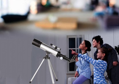 Telescope for Kids Binoculars for Kids Telescopes for Beginners Capable of 6x36 Magnification Finder Scope Ideal Birthday Space Gift for Bird Watching Camping Outdoor Play 