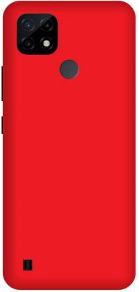 Clickzone Back Cover for Oppo Realme C21Y Red, Wallpaper - Clickzone :  