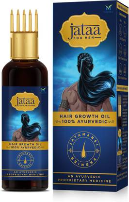 Marico Jataa For Men Ayurvedic Hair Oil, Hairfall Control & Hair Regrowth with Jatamansi & Bhringraj Hair Oil  (200 ml) at Rs. 100