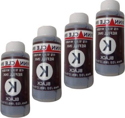 Pinnacle Ink Refill Ink For Canon Pixma G1010 All 4 Black Black Ink Bottle Pinnacle Ink Flipkart Com
