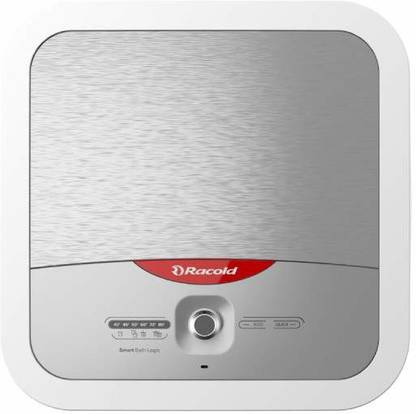 Racold 10 L Storage Water Geyser (Omnis 10 Lux Plus 2kW, Silver)