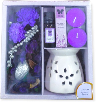 Potpourri Home Fragrance Lavender and Chamomile Scented in Gift Box 