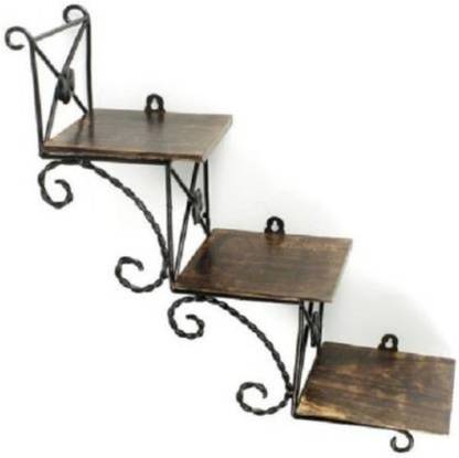 vedo Stairs Decor Wooden & Wrought Iron Hand Carved Wall ...