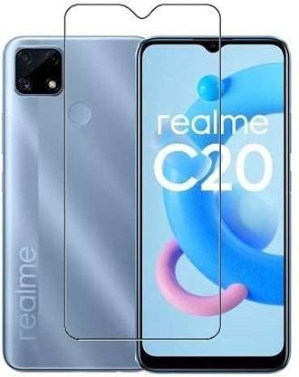 NKCASE Edge To Edge Tempered Glass for Realme C20, Realme C25, Realme C25s