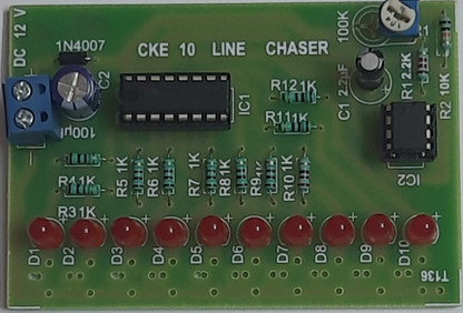 1 to 10 Channel Light Show LED Programmable Controller Chaser PIC controller 