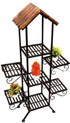 Black Color : A Storage Rack Stand Rack Corner Arched Plant Stand Living Room Balcony Patio Yard Indoor Wrought Iron Flower Stands,Multi-Layer Plant Display Shelf 
