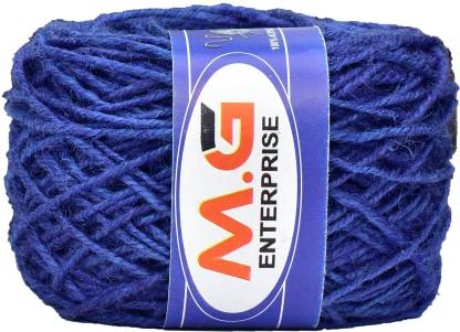 Simi Enterprise M.G ENTERPRISE 3 Ply/Twisted Macrame Jute Cord/Dori Thread (25 Meters, 3mm) for Macrame DIY, Craft Work,Plant Hanger Ropes etc- W SM-XX