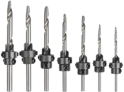 HSS AASONS Countersink Drill Bit Set 