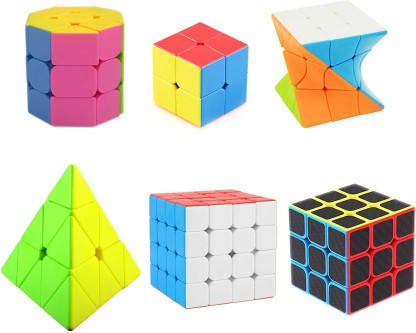 2x2 3x3 Carbon Fiber Sticker Twist Cube Speed Cube 