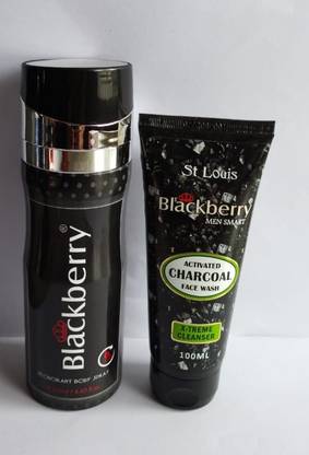 St Louis Blackberry 200ml Deo Charcoal Face Wash 100ml Body Spray For Men Women Price In India Buy St Louis Blackberry 200ml Deo Charcoal Face Wash 100ml