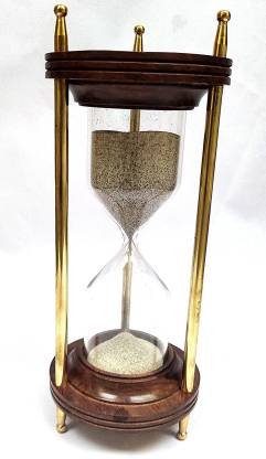 vintage hourglass sand timer