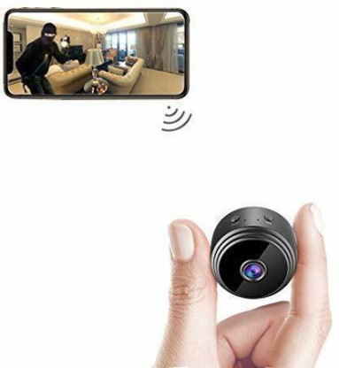 1080P Indoor/Outdoor Home Small Nanny Cam Security Recorder WiFi Wireless Surveillance Camera with Motion Detection Night Vision Mini Hideen Camera