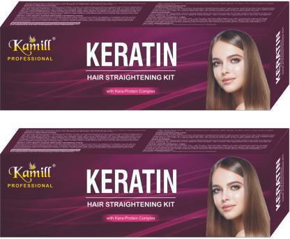 Kamill Keratin Hair Straightening Kit With Kera-Charge Complex - Price in  India, Buy Kamill Keratin Hair Straightening Kit With Kera-Charge Complex  Online In India, Reviews, Ratings & Features 