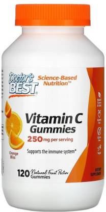 Doctor's Best Vitamin C Gummies, Orange Bliss,