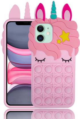Case Creation Back Cover For Iphone 12 Pro Max Unicorn Case For Girls Push Pop Bubble Fidget Toy Stress Relief Soft Cover Case Creation Flipkart Com