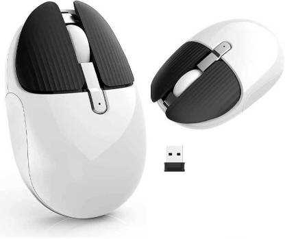 microware Mini Cute Wireless Mouse,  Cartoon Animal Bunny Rat Shape  Cordless Computer Mouse Novelty Small Tiny Travel Mouse with USB Receiver  Wireless Optical Gaming Mouse - microware : 