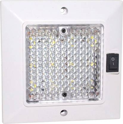 Egle Led Ceiling Interior Cabin Light Lamp With Switch Night Parking For Car 4012 Van 12 V 10 W In India Egle Led Ceiling Interior Cabin, 12 Volt Led Light Fixtures For Cabin
