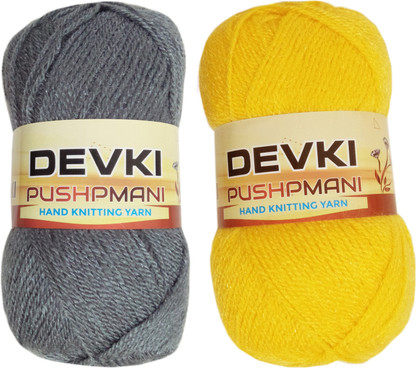 DEVKI PUSHPMANI HAND KNITTING YARN 