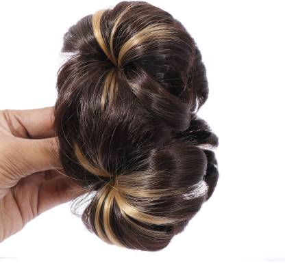 Honbon Clutcher with Baal Hair Extension Juda Hair Bun With Clutcher 2  Shades Synthetic Artificial Hair