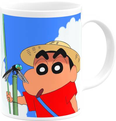 PrintingZone Shinchan Gift For Kids Children Son Baby Babies Husband Wife  Family Cousins Girls Boys Friends Party Happy Birthday Hd Printed Shinchan  Cup|Shinchan With Faimily Microwave Safe(I) Ceramic Coffee Mug Price in