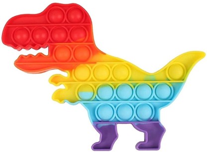 t rex pop it fidget toy