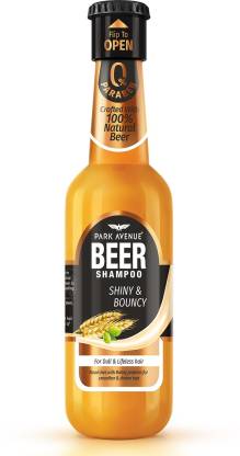 PARK AVENUE Beer Shiny and Bouncy Shampoo - Price in India, Buy PARK AVENUE  Beer Shiny and Bouncy Shampoo Online In India, Reviews, Ratings & Features  