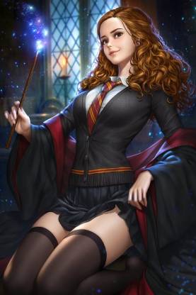 Smoky Design hermione granger harry potter harry potter and the goblet of  fire movies fantasy girl hd Wallpaper Poster Price in India - Buy Smoky  Design hermione granger harry potter harry potter