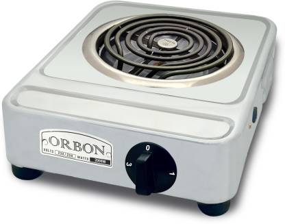 Orbon 2000 Watt G Coil Silver Deluxe Electric Cooking Heater