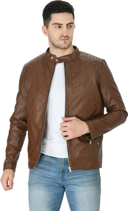 Men Leather Jacket Price in India - Buy 