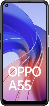 [For Flipkart Axis Bank Card] OPPO A55 (Starry Black, 128 GB)  (4 GB RAM)