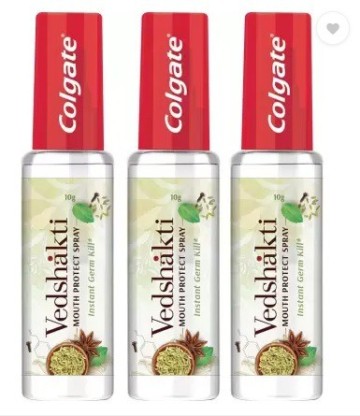 colgate vedshakti mouth spray flipkart