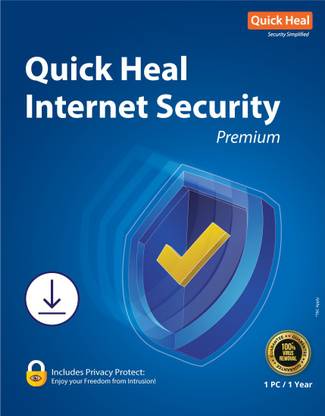 QUICK HEAL 1 PC PC 1 Year Internet Security (Email Delivery ...