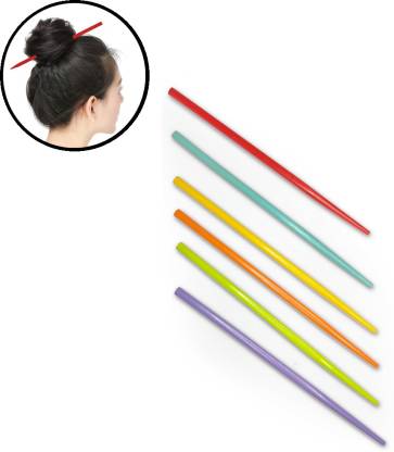MYYNTI 3 PCS Multicolor Wooden Hair Juda Sticks Hair Tie Hair Styling  Accessories for Women and Girls Bun Hair Sticks Ladies Daily Use hair sticks  Bun Stick Price in India - Buy
