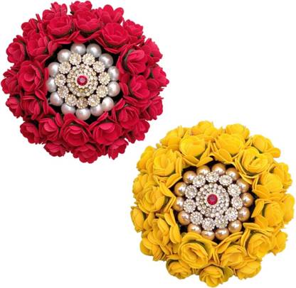 MX WOMEN HAIR STYLE Beautiful Red Rose Flower Juda Bun With Stone Design Work For Women, Bridal And Girl (Combo) Hair Extension Price in India - Buy MX WOMEN HAIR STYLE Beautiful MX WOMEN HAIR STYLE Beautiful Red Rose Flower Juda Bun With Stone Design Work For Women, Bridal And Girl (Combo) Hair Extension Price in India - Buy MX WOMEN HAIR STYLE Beautiful