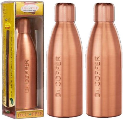 Copper Water Bottle with New Stylish and Advanced Leak Proof Cap 500 ml Dr 