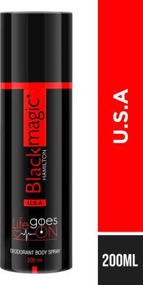 JBJ Black Magic Hamilton  Deodorant Body Spray, 200ml, PACK OF 1  Deodorant Spray - For Men & Women - Price in India, Buy JBJ Black Magic  Hamilton  Deodorant Body Spray,