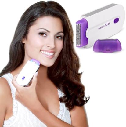 FINIVIVA Finishing Touch Hair Removal Machine for Women - Electric Mini Facial  Hair Remover for Face, Arms, Legs, Upper Lips, Chin & Cheeks, with  Sensa-light Technology Strips - Price in India, Buy
