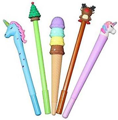 Titu Ki Baatein Unicorn led pen christmas tree pen Pubg pen glitter Cute Cartoon Gel Ink Titu Ki Baatein Unicorn led pen christmas tree pen Pubg pen glitter Cute Cartoon Gel Ink