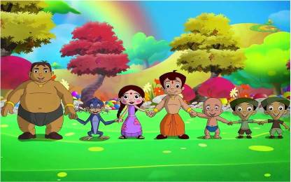 Chhota Bheem Wall Poster For Room With Gloss Lamination D35 Paper Print -  Children, Movies posters in India - Buy art, film, design, movie, music,  nature and educational paintings/wallpapers at 