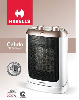 HAVELLS GHRFHAPD200 Havells Calido PTC Fan Heater Fan Room Heater