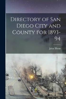 Directory of San Diego City and County for 1893-94