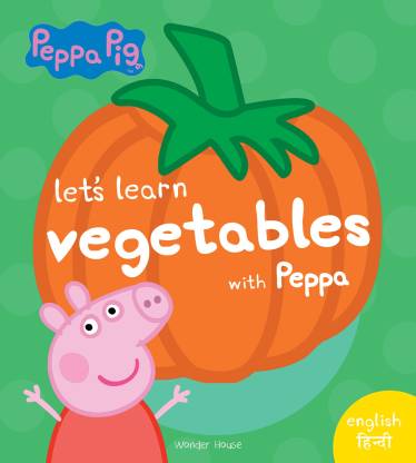 Peppa - Let's Learn Vegetables with Peppa - English & Hindi Early Learning  for Children: Buy Peppa - Let's Learn Vegetables with Peppa - English &  Hindi Early Learning for Children by