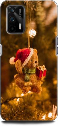 WallCraft Back Cover for Realme GT 5G, RMX2202 TEDDY, TEDDY BEAR, LOVE, HEART, ROSE, RED ROSE