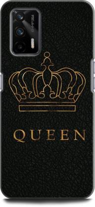 WallCraft Back Cover for Realme GT 5G, RMX2202 QUEEN, GOLD, BLACK, QUOTES, POSITIVE
